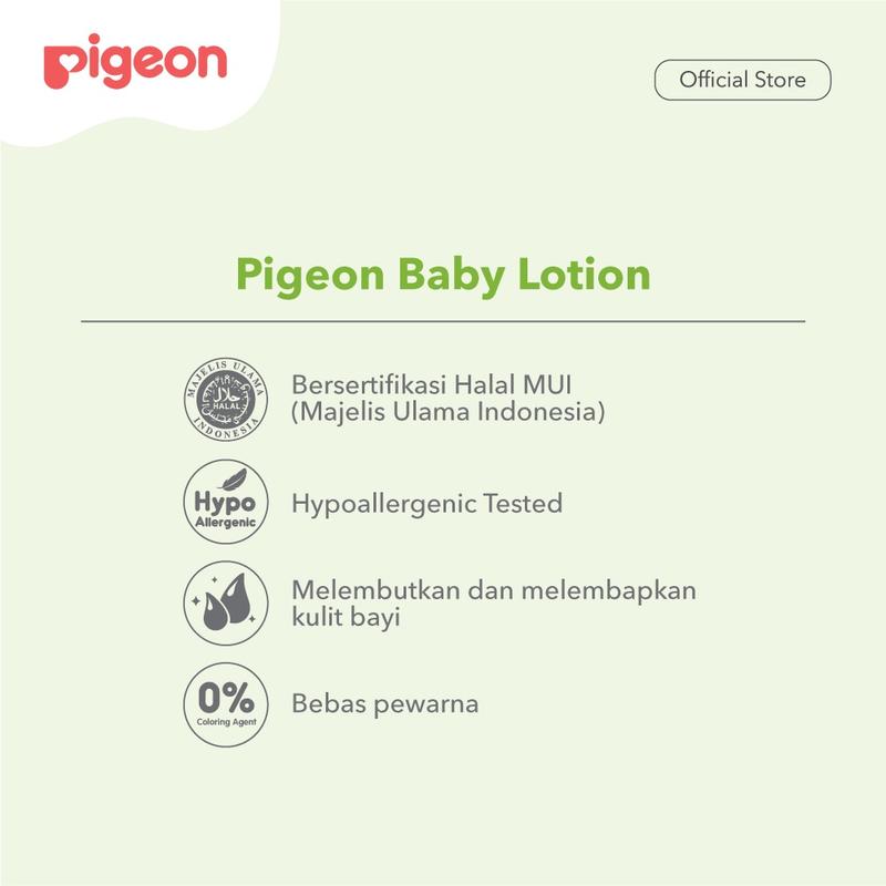 PIGEON Baby Lotion 100 ml | Losion Pelembut Kulit Bayi 2