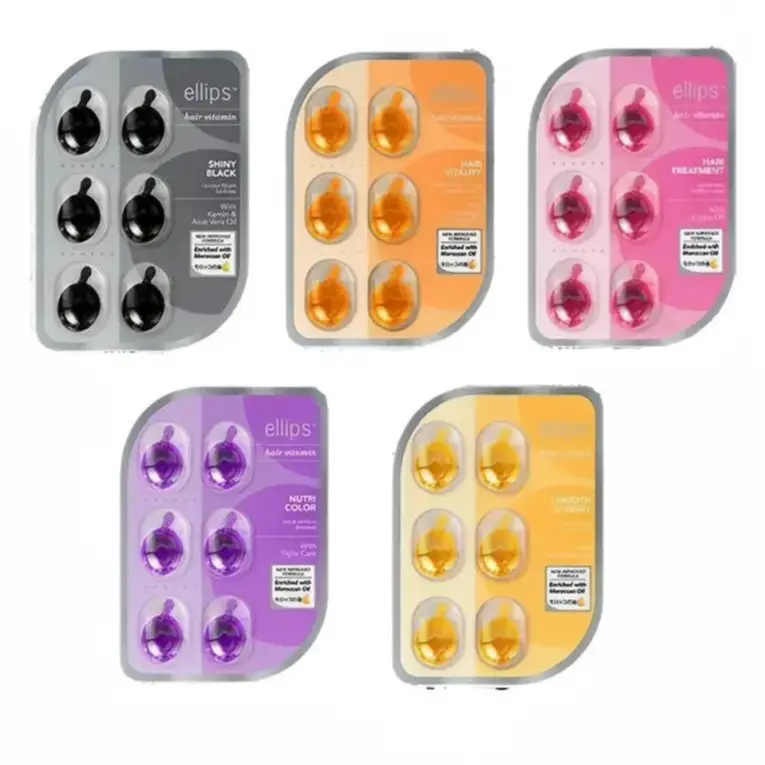 Ellips Vitamin Rambut ISI 6 kapsul | ELIPS HAIR VITAMIN - Shop | Tokopedia
