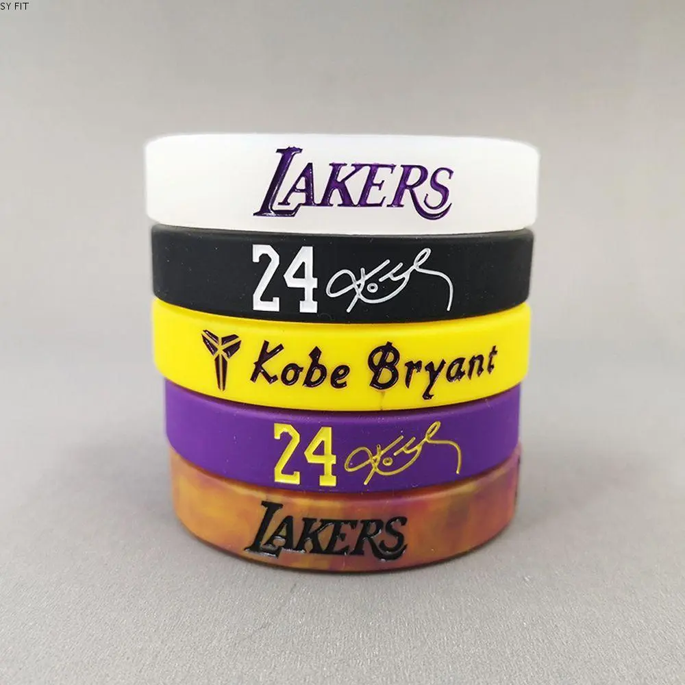 Fitness Trendy Stretch Bracelet Thickened Jewelry Outdoor Sports Sports Wristbands Basketall Players Bangles Silicone Bracelets Basketball Bracelets
