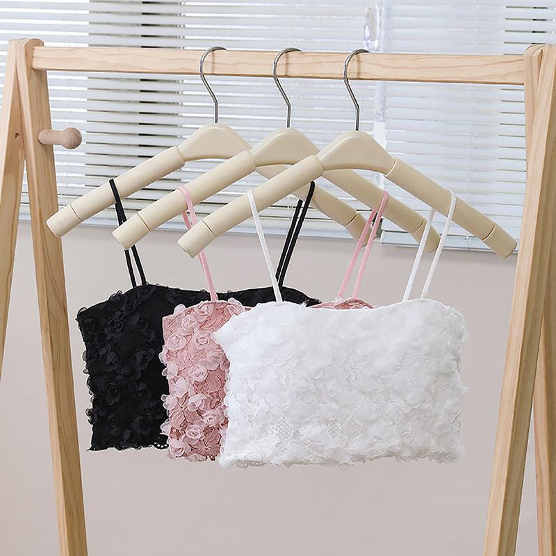 Áo Bra Nữ 2 Dây Hoa Hồng Mút Mỏng, Chất Ren Mềm Mịn HLBOUTIQUE 3653 Women Top Voi 7