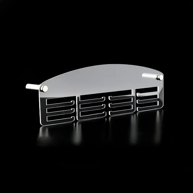 YUANH-Giá Treo Huy Chương, Giá Treo Trưng Bày Chắc Chắn, Giá Treo Chèo Thuyền Gắn Tường, Giá Treo Acrylic Để Trưng Bày Huy Chương 6