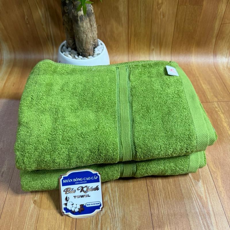  Combo 2 khăn tắm to sz 70xm4  cotton dày dặn  không ra màu Nhà Tắm 