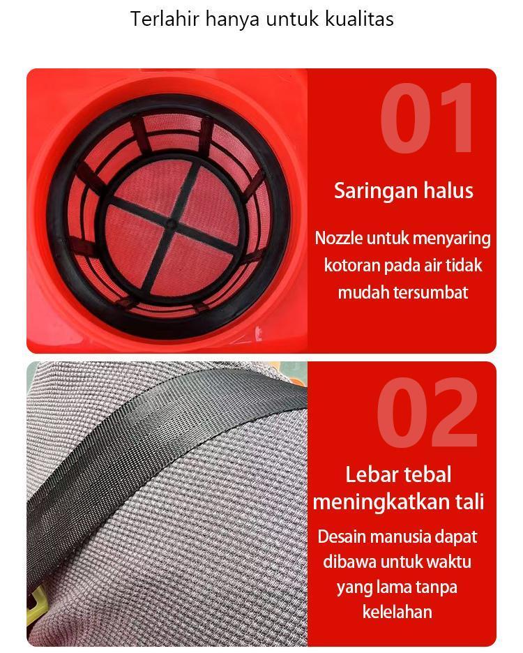 Zextramax Shop Sprayer Elektrik 16/18Liter Knapsack SNl Alat Semprot Tanaman Pertanian Zextramax Shop Sprayer Elektrik 16/18Liter Knapsack SNl Alat Semprot Tanaman Pertanian