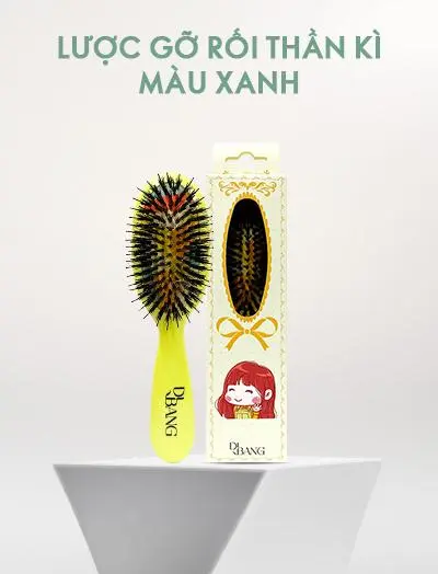 Lược Gỡ Rối Màu Xanh, Giảm Gãy Rụng Di Bang [TẶNG QUÀ ĐƠN TỪ 600K] 2