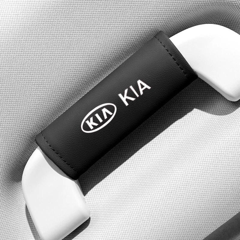 Product Introduction of 4pcs Car Roof Handle Plush Protective Cover Car Interior Gripper Gloves For KIA Sorento carnival stonic soluto seltos picanto sportage stinger forte Rio Soul EV 0