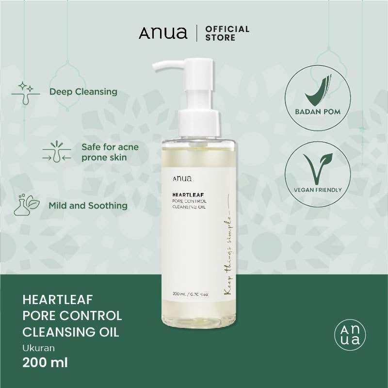 ANUA Heartleaf Pore Control Cleansing Oil 200mlCrystal clear and translucentantioxidant 1