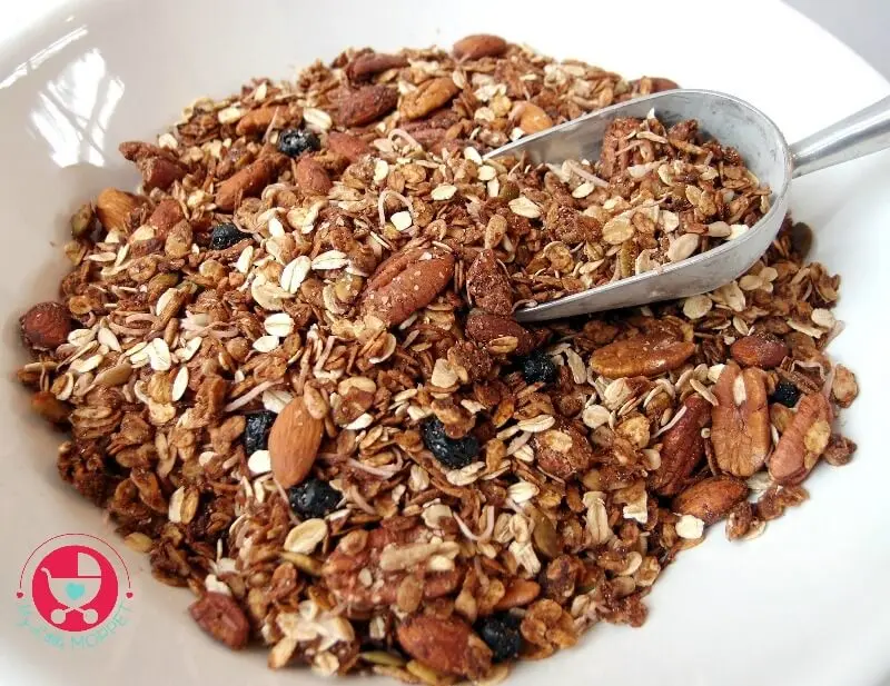 Muesli Choco Coconut Superfood Neo 500gram (1/2kg) - Sereal, Sarapan Praktis dan Lengkap Almond Granola 5