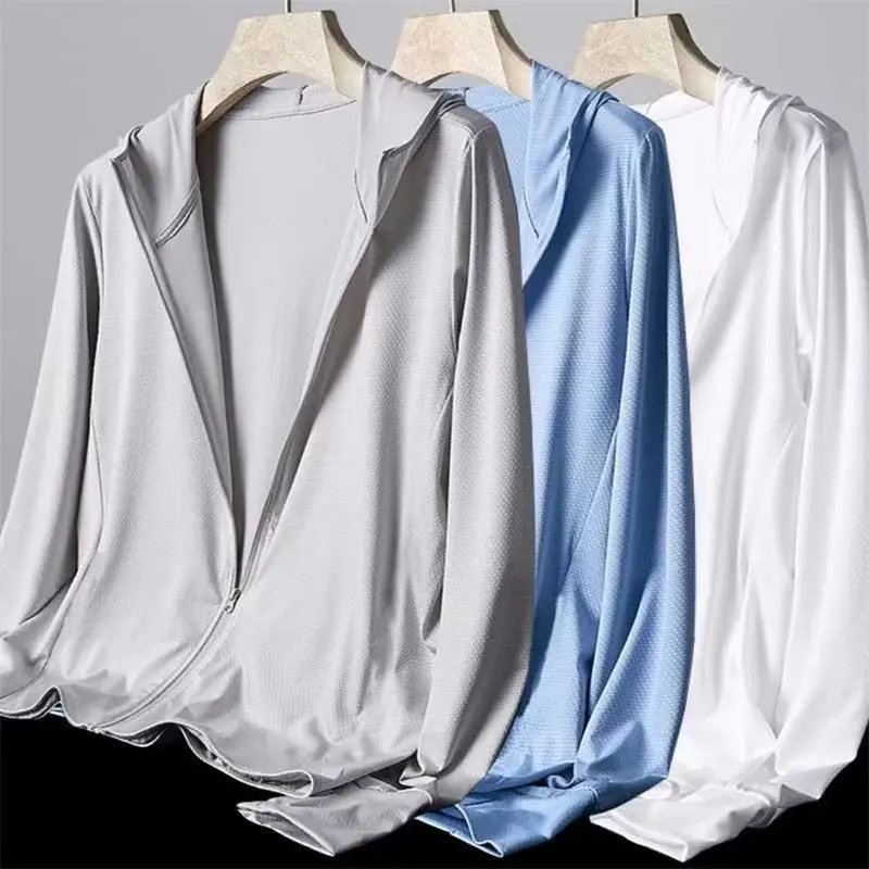 Áo Khoác Chống Nắng Mùa Hè, Chống Tia UV, Dành Cho Nam Và Nữ, Thoáng Khí, Thích Hợp Cho Các Môn Thể Thao Ngoài Trời Và Câu Cá, Làm Bằng Lưới, Quần Áo Chống Nắng, Có Thể Mặc Ngoài Trời, Đã Gửi 488 Đơn Hàng Trong Vòng 9 Giờ