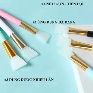 Cọ quét mặt nạ sillicon GIAO MÀU NGẪU NHIÊN - Chổi quét mask cao cấp