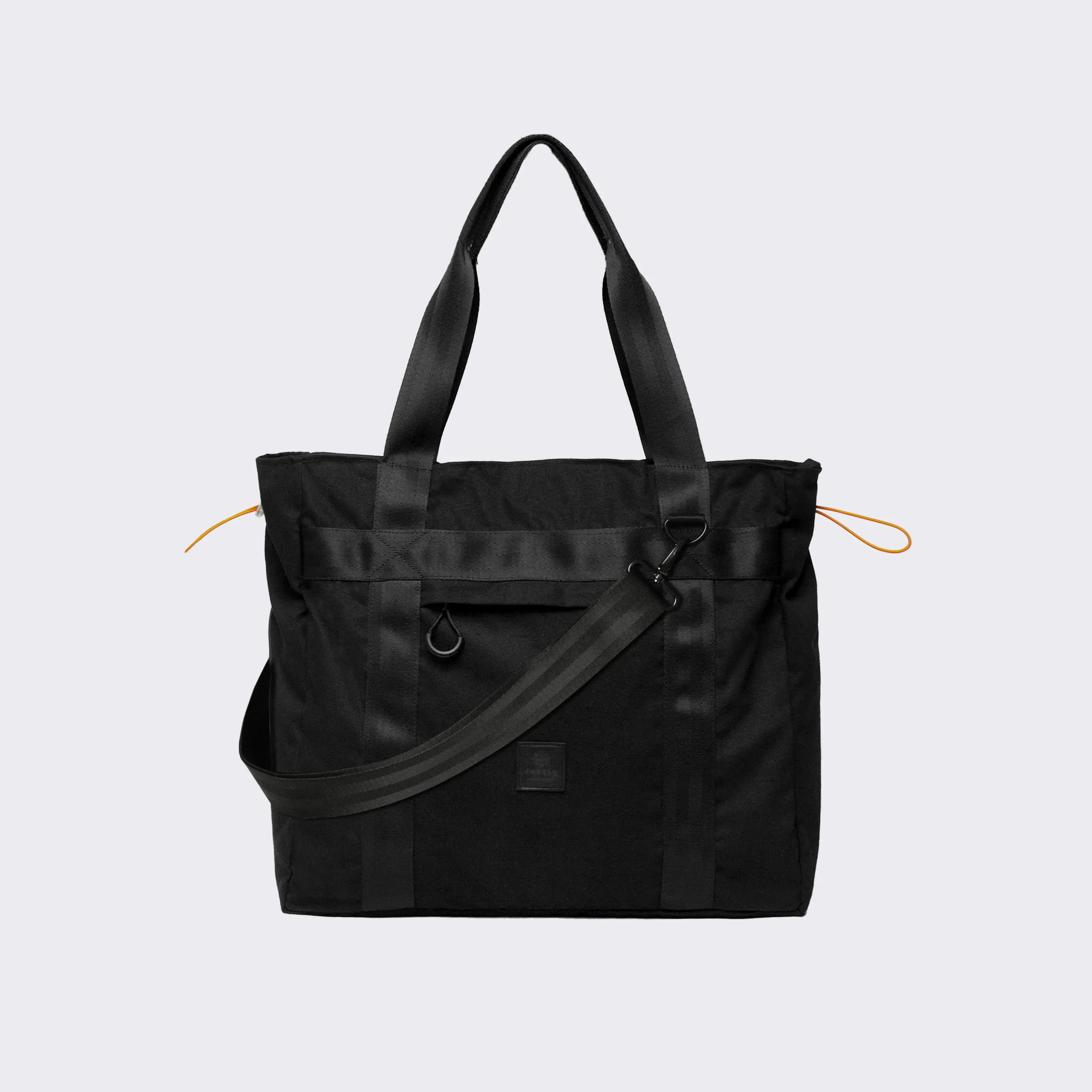 Fertig - Odessa Black - Tote Bag Pria Wanita Canvas  - Totebag Muat Laptop 15,5"