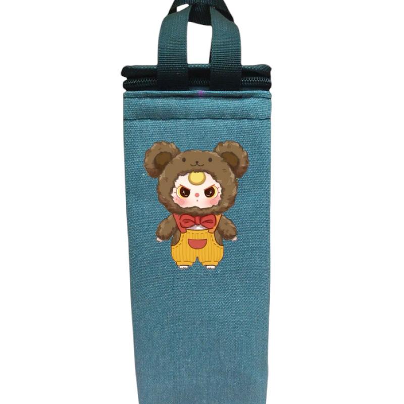 Túi đựng bình 1200ml baby three Hidden style  có lớp cách nhiệt ngang 10cm x cao 25cm x rộng 10cm M26 4