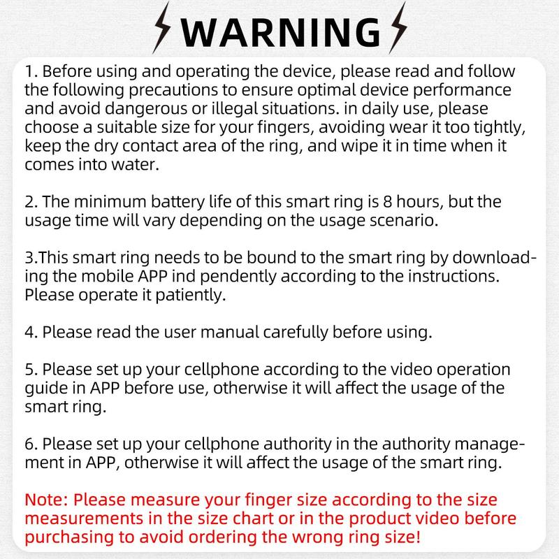 Product Introduction of LIFEBEE R9 Smart Ring, 1 Count Rechargeable Smart Ring, Fashionable Equipment for Men & Women, Compatible with Android and iOS 2