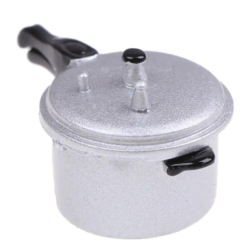 Cooking Utensil Pressure Cooker Kitchen Tools 1:12 Scale Dollhouse Miniature