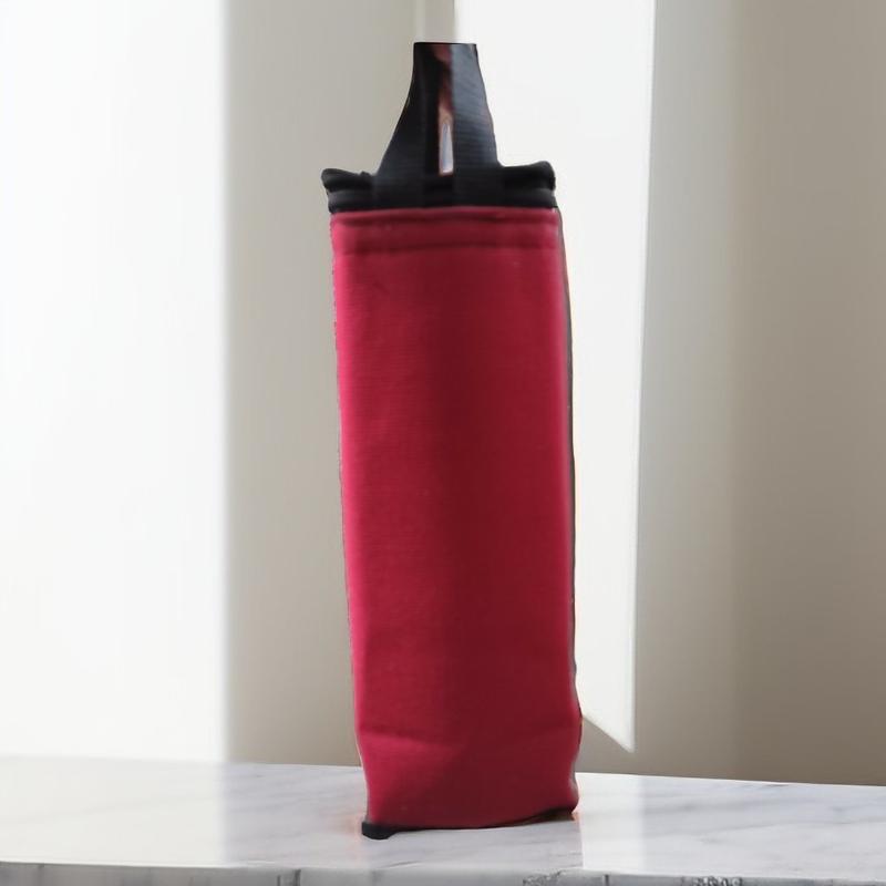 Túi bố trơn đựng bình nước giữ nhiệt 1500ml có dây kéo và lớp cách nhiệt trơn- cao 29cm x ngang 10cm x rộng 10cm