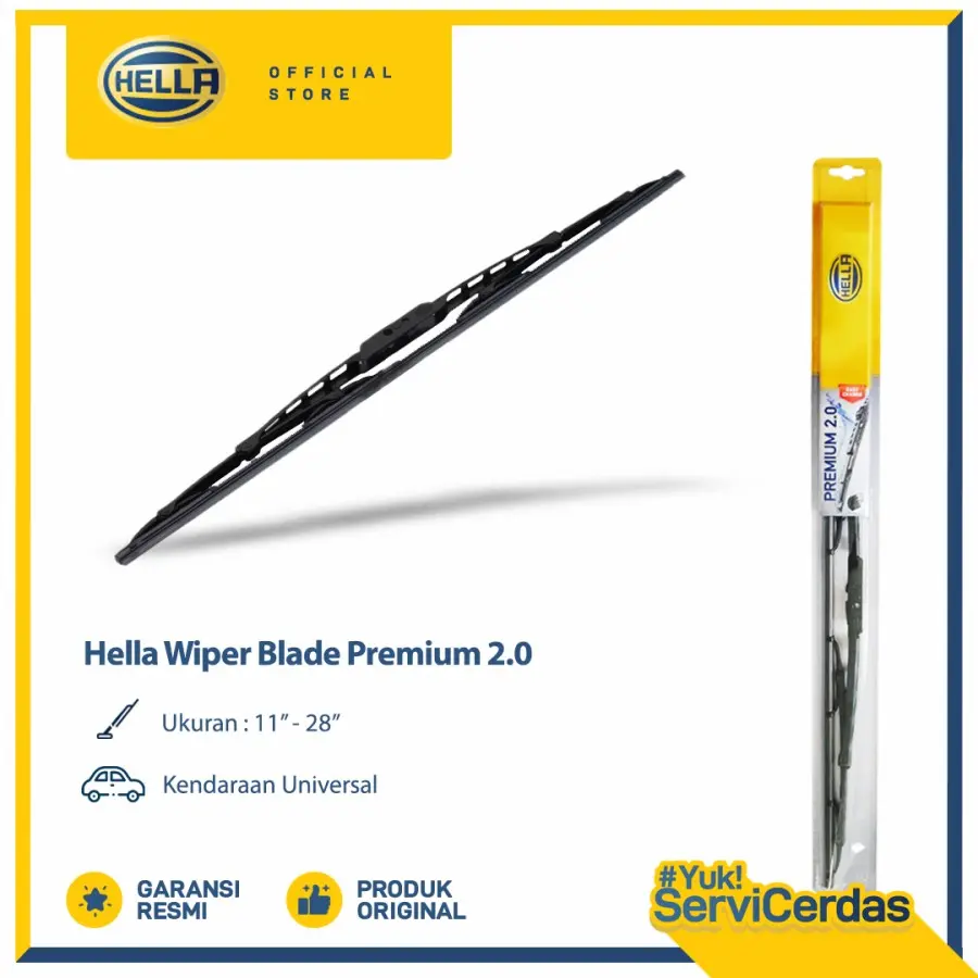 HELLA Wiper Blade Premium 2.0 [BARU]