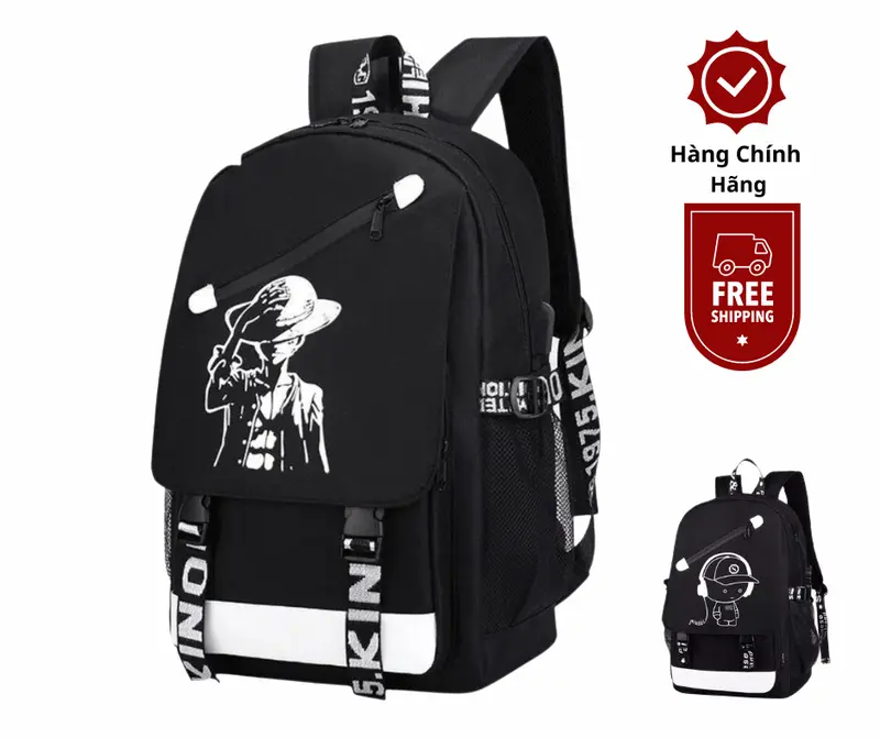 BALO THỜI TRANG. Cặp Balo Đi Học Đi Chơi Đa Năng In Hình hot trend 0