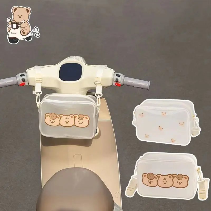Túi Pannier lưu trữ phía trước, cho ô tô Điện Thích hợp cho ô tô pin, túi mua sắm, túi treo cho xe đạp và xe máy, chống mưa, có dây đeo Phụ Tùng
