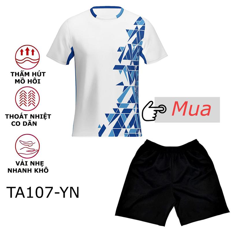 Quần cầu lông, Áo cầu lông, bóng bàn dùng cho nam và nữ  Thoáng khí - TA107-YN Sport