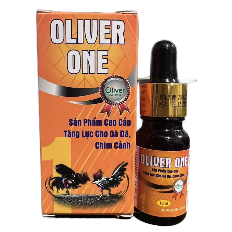Oliver One 10ml, thuốc tăng lực cao cấp cho gà đá, chim cảnh 0