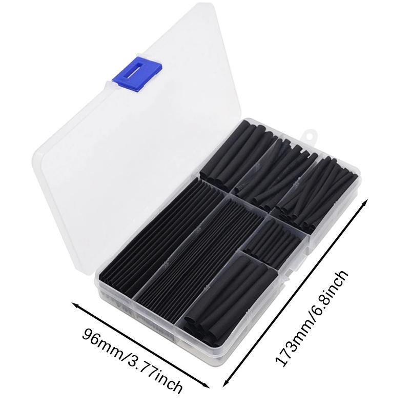 Heat Shrinkable Tube Combo Set, Advanced Heat-shrinkable Tube Assembly, Integrated Pipes & Casings for Home, Electrical Engineering, Maintenance 1
