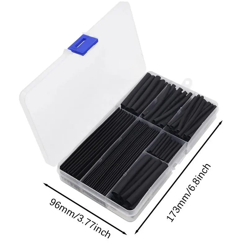 Heat Shrinkable Tube Combo Set, Advanced Heat-shrinkable Tube Assembly, Integrated Pipes & Casings for Home, Electrical Engineering, Maintenance 1