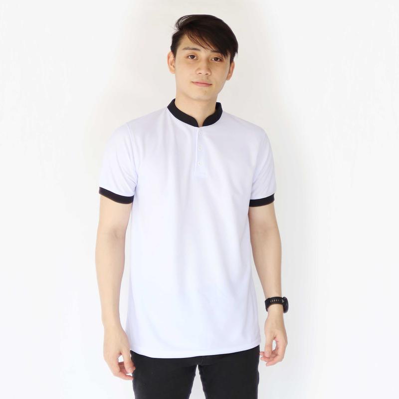 Product Introduction of Kaos kerah shanghai polo shirt pria dewasa | kaos polos kerah sanghai lengan pendek Custom Panjang Abu Muda Basic 38