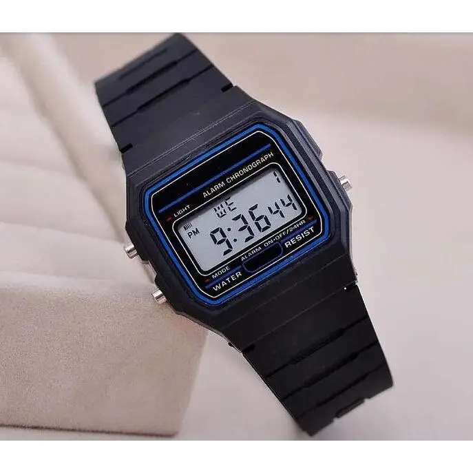 Watch  LED Digital Watches Man Sports Military Wristwatches Vintage Silicone Wristband Electronic Clock Reloj Hombre 2