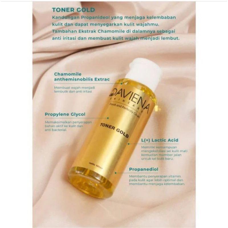 Daviena skincare Toner Gold series 2