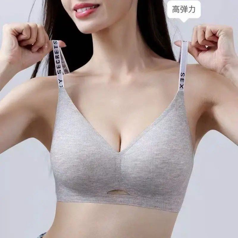 5517 Bra Cổ Chữ V Quai Chữ Kẻ Tăm