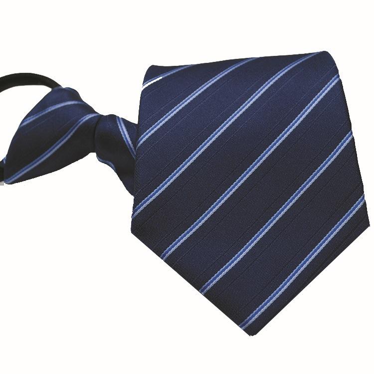 Men's Casual Zipper Tie New Professional Formal Suit Convenient Lazy Tie 4