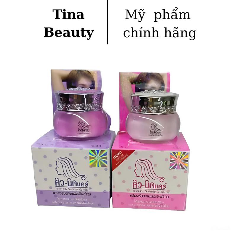  Cặp Kem Nách Qnic Màu Tím Thái Lan Cải Thiện Thâm Sạm và Mùi Cơ Thể 