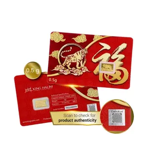 LOGAM MULIA EMAS KING HALIM CHINESE ZODIAC 24K - SHIO MACAN (TIGER)