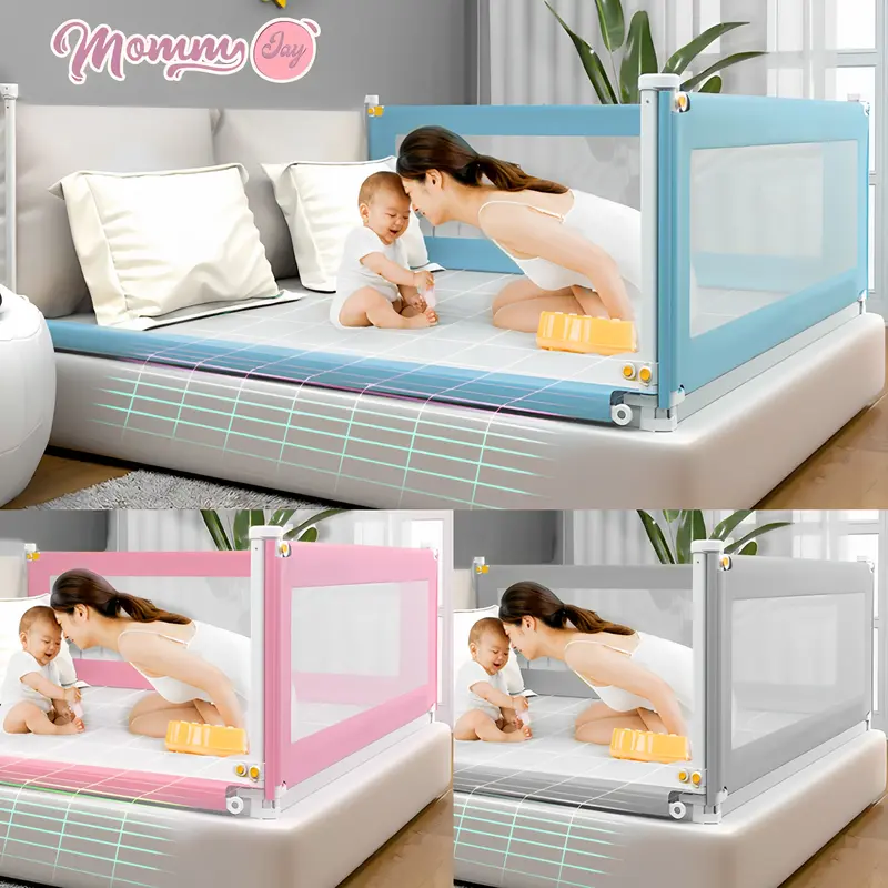 BEDRAIL MOMMY JAY PAGAR PELINDUNG KASUR PANGAR PENGAMAN ANAK PAGAR TEMPAT TIDUR Bayi Bed 0