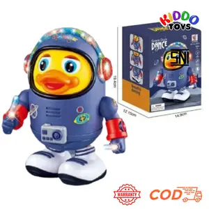 Mainan Robot Bebek Astronot Joget Dancing Walking Musik Dan Lampu Kiddo Toys