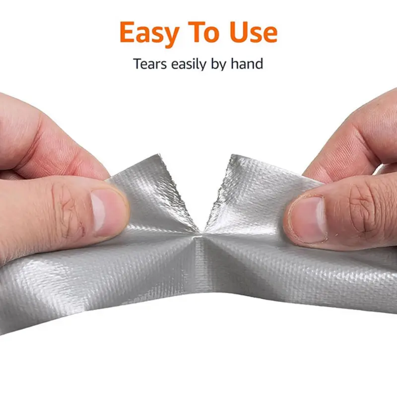 Waterproof Tape, Multi-purpose Silver Heavy-duty Pipeline Tape, Suitable for Indoor and Outdoor, Repair, Packaging, Shading Applications 8