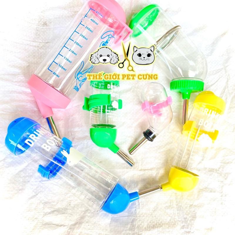 Bình Nước Vòi Bi Inox Cho Hamster Thỏ Bọ Nhím Sóc