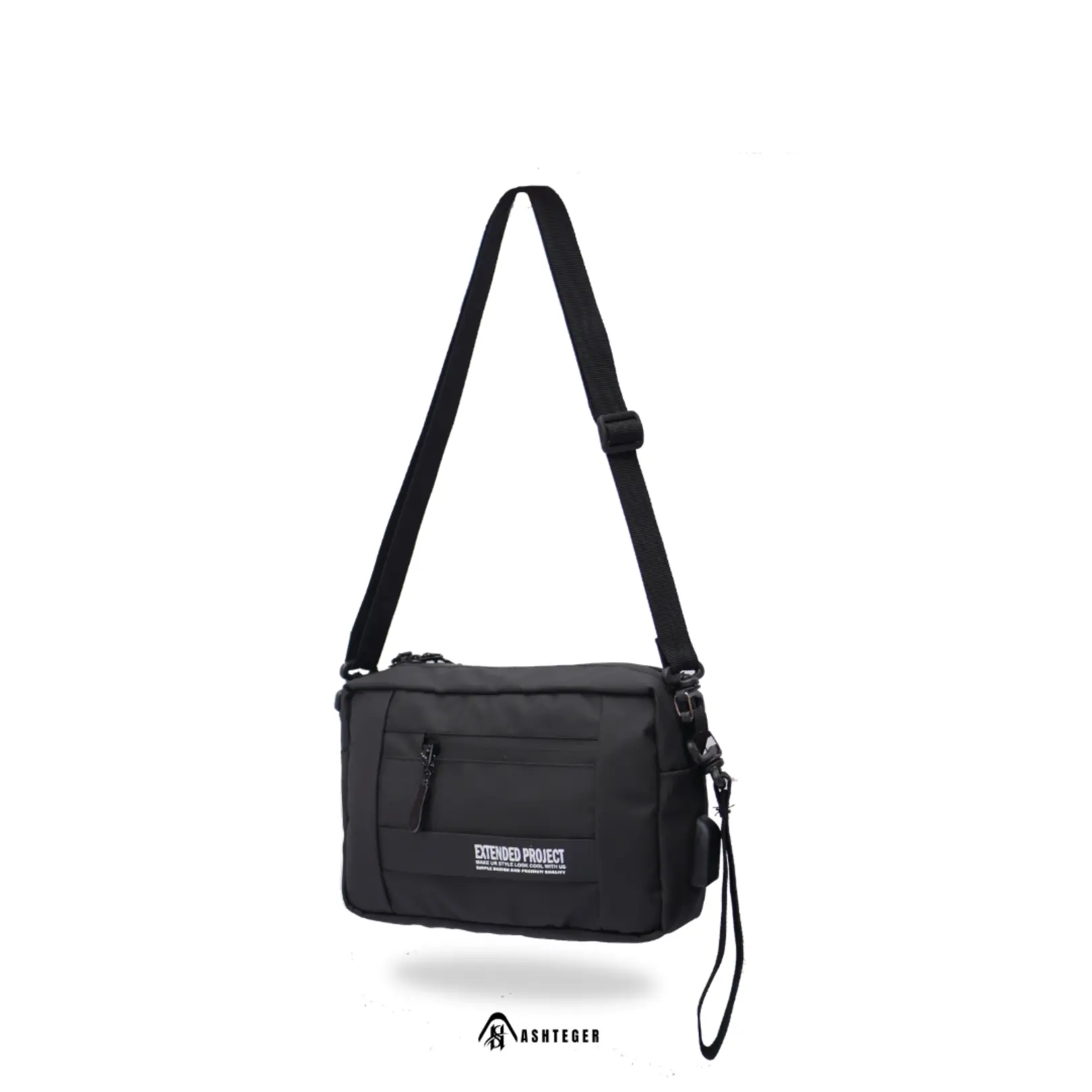 Handbag Selempang Pouch Clucth Bag Pria Wanita Anti Air Sling Bag Waterproof Casual Ashteger Croosbag slingbag