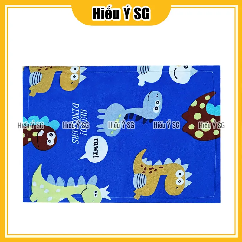 Áo gối 30x50cm cotton poly Hiếu Ý không khoá kéo cho ruột gối nhỏ, gối trẻ em 6