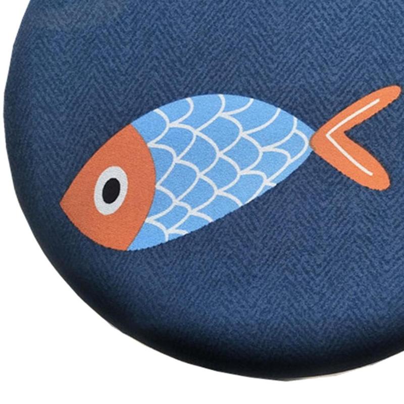 Product Introduction of Stretchable Round Bar Stool Cover for Dia 11-16" Washable Dustproof Elastic Chair Seat Cover Polyester Protector 28-40cm for Home Bar Hotel Use 0