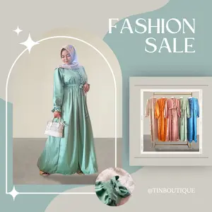 Aurel dress / gamis aurel / Gamis Slik / Gamis satin / gamis roberto cavali / gamis undagan / baju bridesmaid / dress bridesmaid Muslim Wanita Mewah  remaja  Crinkle  Maxi  Simple  Kondangan  Pesta  Lebaran Muslim Wanita Simple Lebaran princess dress