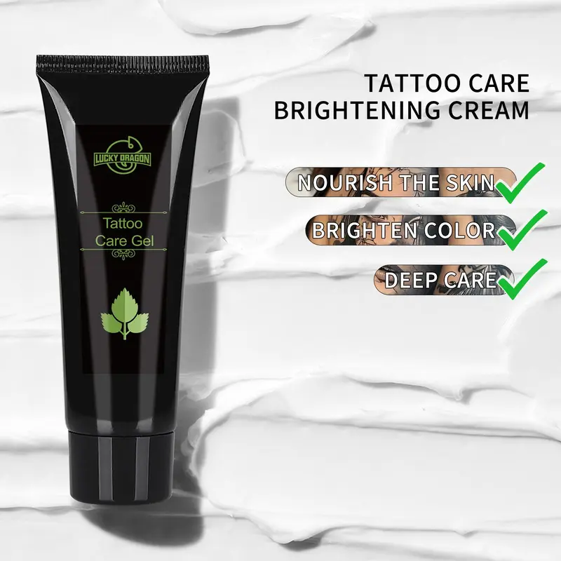 Tattoo Care Gel, Tattoo Aftercare Gel, Moisturizing Tattoo Gel, Body Care Product for Tattoo Artist & Beginners 6