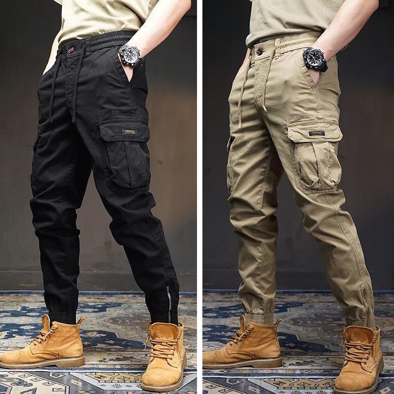 JG7- Quần Jogger Kaki Túi Hộp  - Nam nữ đều mặc đẹp đủ size từ 45-85kg (giá 1 quần)