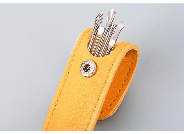 Product Introduction of Ear Pick Handle 6-Piece Set – Spiral Spring Ear Cleaning Tools, Earwax Removal Kit, 6-in-1 Ear Pick Set 11