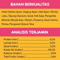 Gambar Pedigree Makanan Anak Anjing Basah Pouch rasa Beef Egg & Veg 80 gr - Isi 48 pedigree  puppy makanan  anak - Beef Egg & Veg dari Whiskas Indonesia Kota Tangerang 5 Tokopedia
