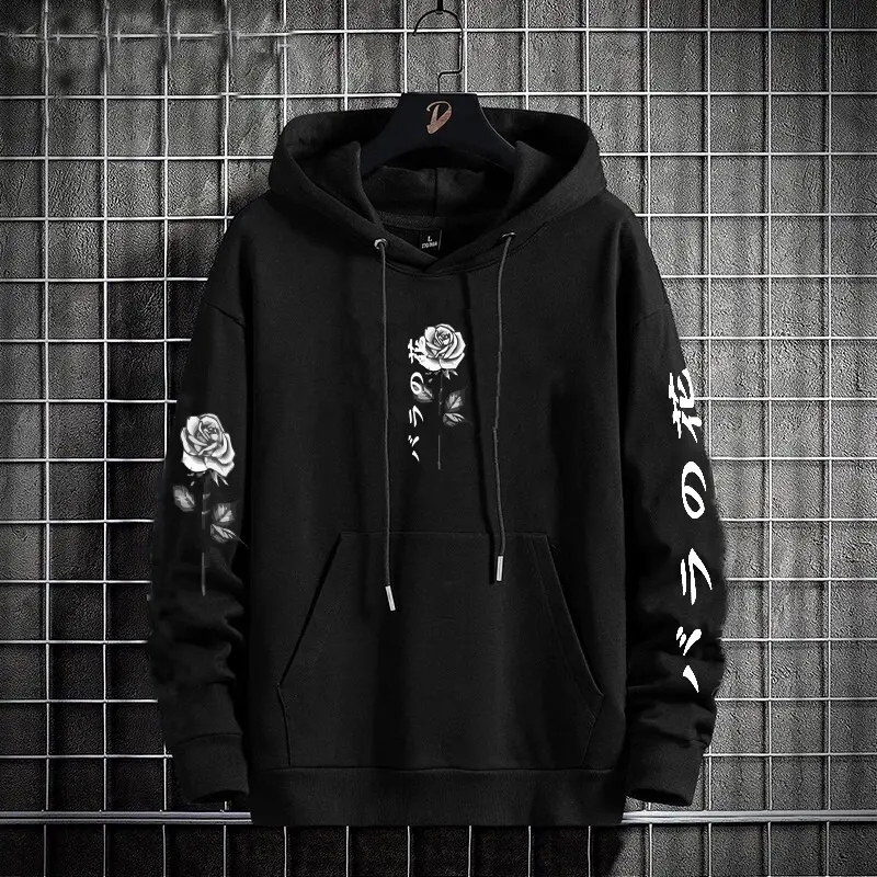 hoodie kece flowrose unisex X-XXL Fleece Distro 5