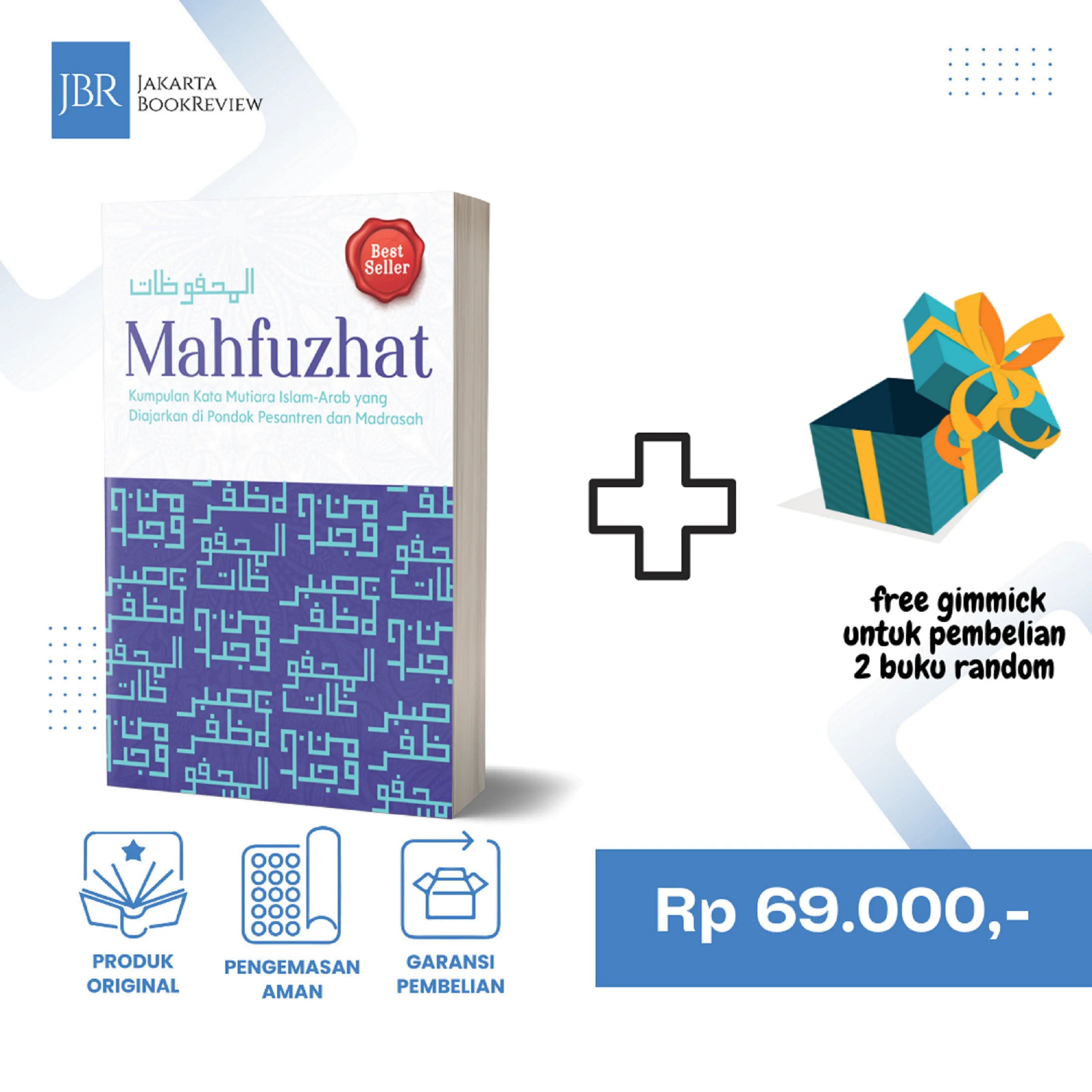 Kumpulan Kata Mutiara Islam-Arab Mahfuzhat - Soft Cover - 9786021201879