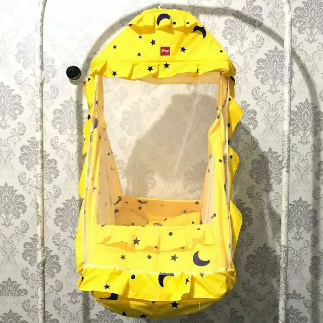 Ayunan bayi Karakter 3 in 1 Motif ukuran besar dijamin puas [ayunan, kelambu, kasur] (TIDAK SAMA BESI)