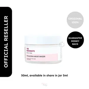 THE ORIGINOTE - Hyalucera Moisturizer Gel Original Fullsize 50ml Hyaluronic Ceramide Pelembab Wajah Muka Berminyak