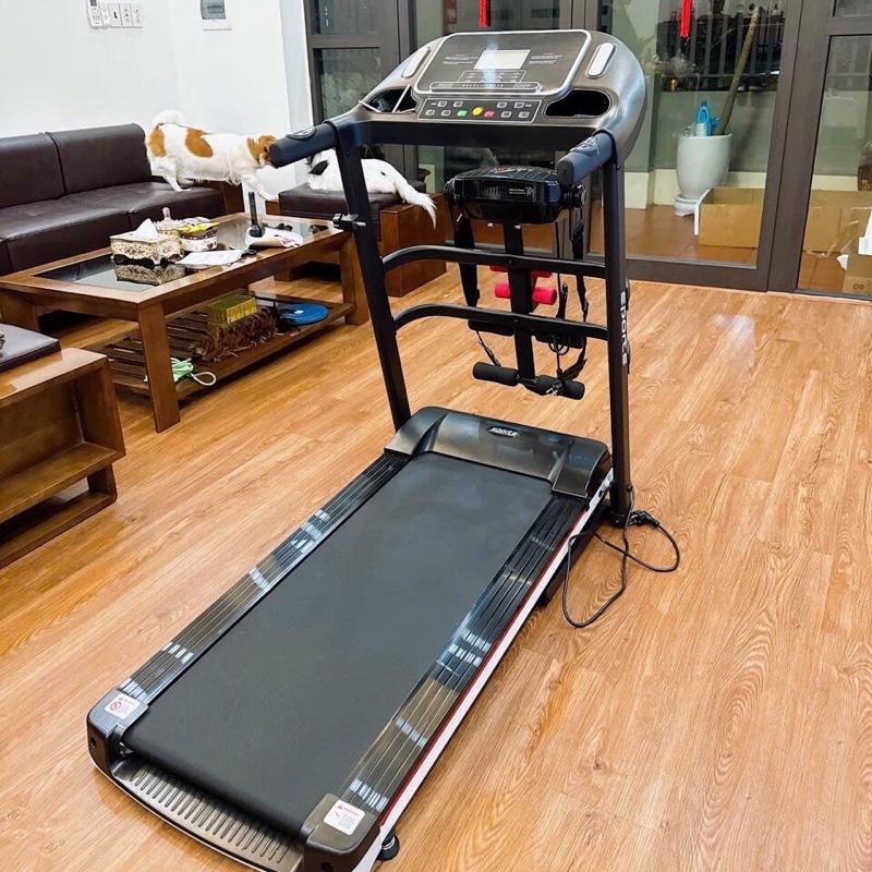Máy chạy bộ đa năng OSAKY A7AB kèm đai massage và tạ tay. máy chạy phd tại nhà Tập Gym đi may chay bo tai nha thể dục