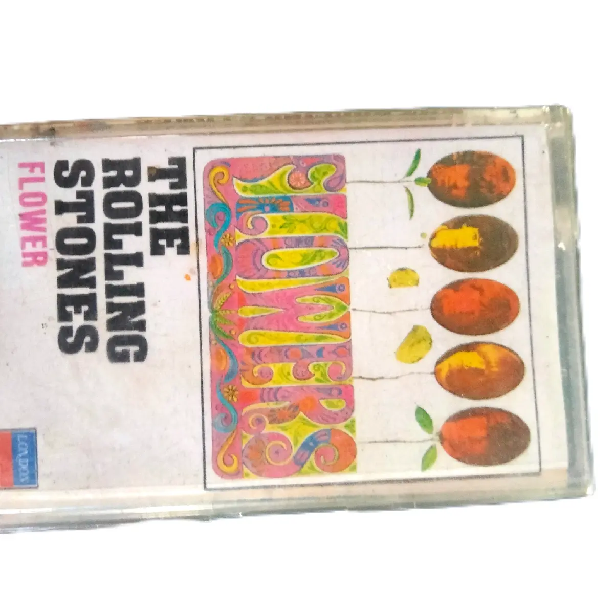 kaset pita rolling Stones album flower